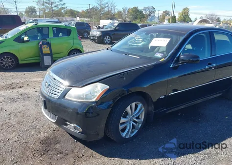2009 Infiniti M35X z USA, uszkodzony, nr VIN JNKCY01F09M852264